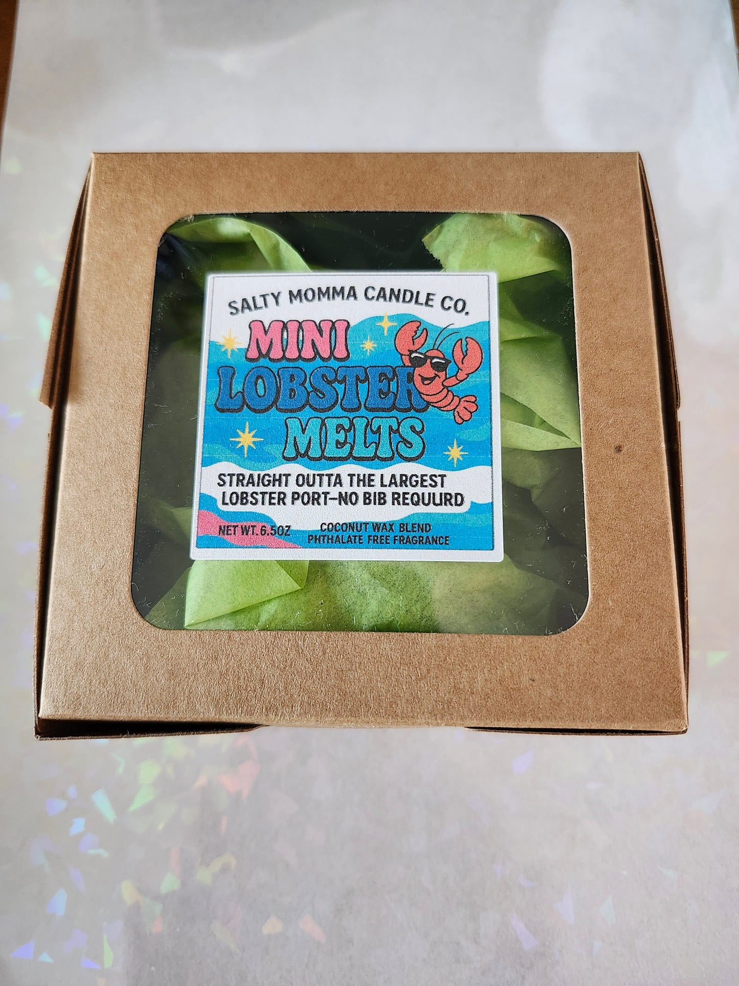 Mini Lobster Wax Melts β Straight Outta the Largest Lobster Port! 6.5oz