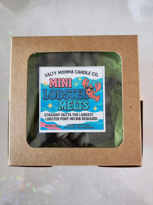 Mini Lobster Wax Melts – Straight Outta the Largest Lobster Port! 6.5oz