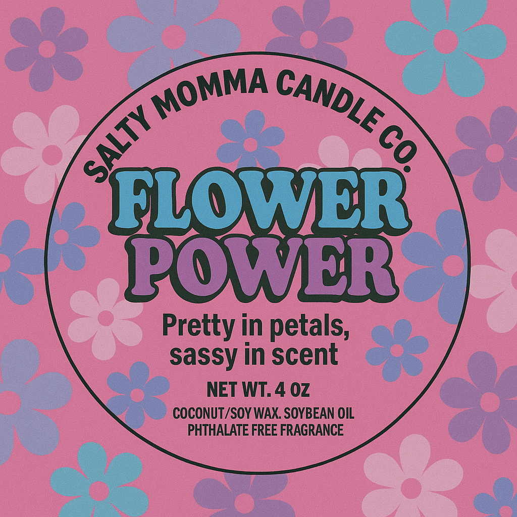 Flower Power 4oz Scoopable Wax Melts