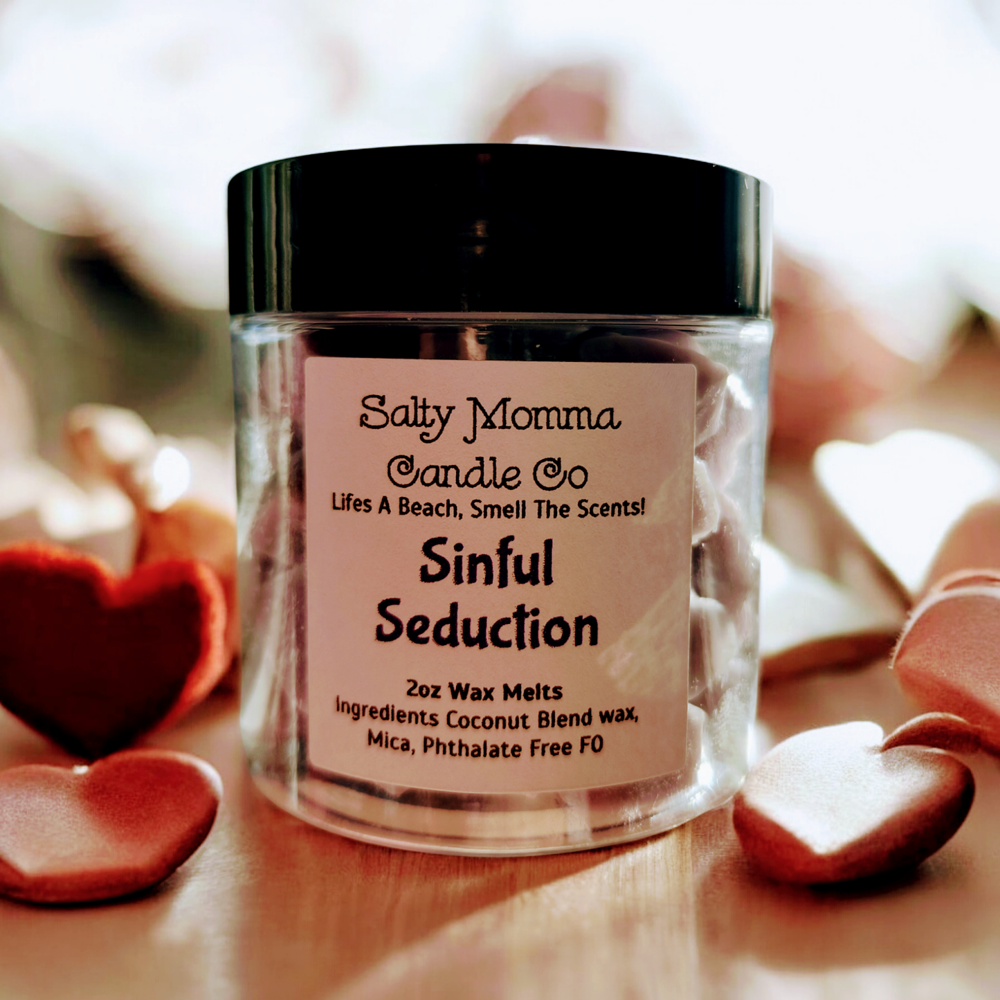 Mini Hearts 2oz Coconut Blend Wax Melts