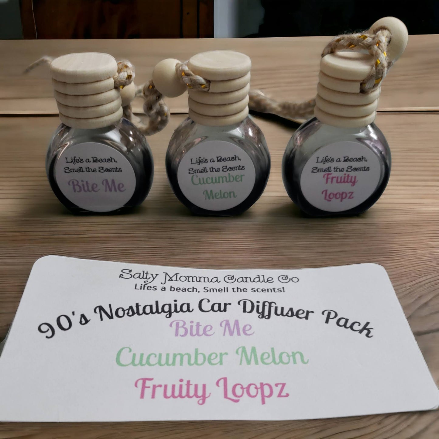 3 Pack Hanging Car Diffuser