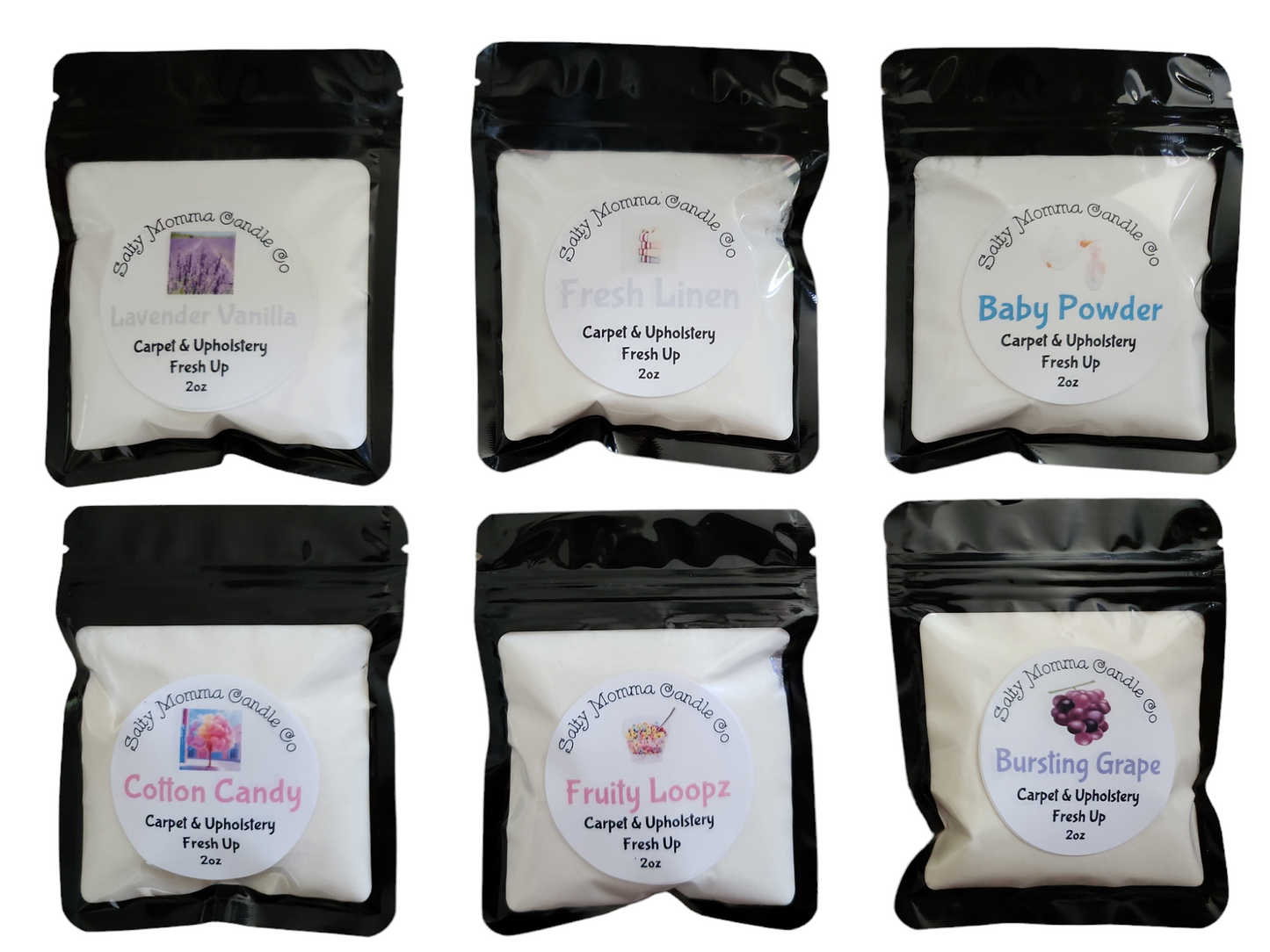 Carpet/Upholstery Powder Fresh Up Sample Bundle