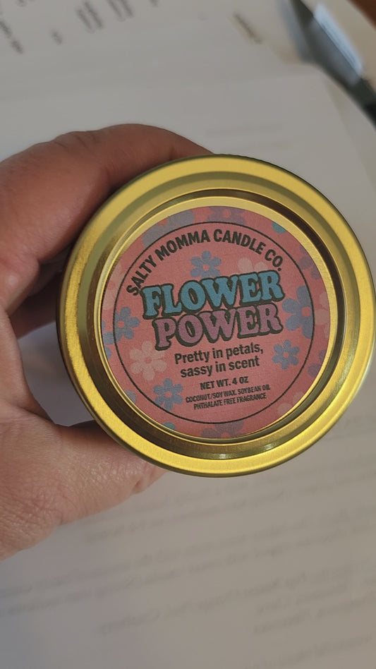 Flower Power 4oz Scoopable Wax Melts